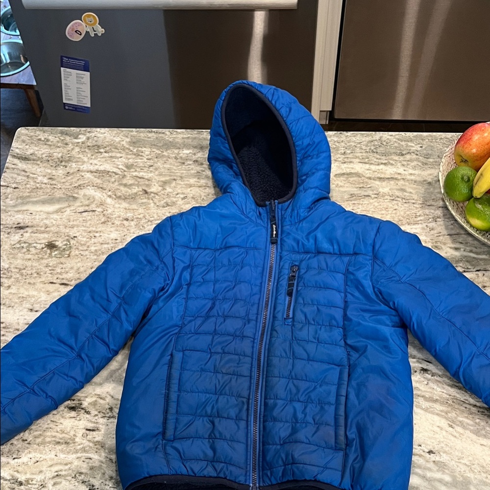 EDDIE BAUER: Blue Kids Puffer Jacket